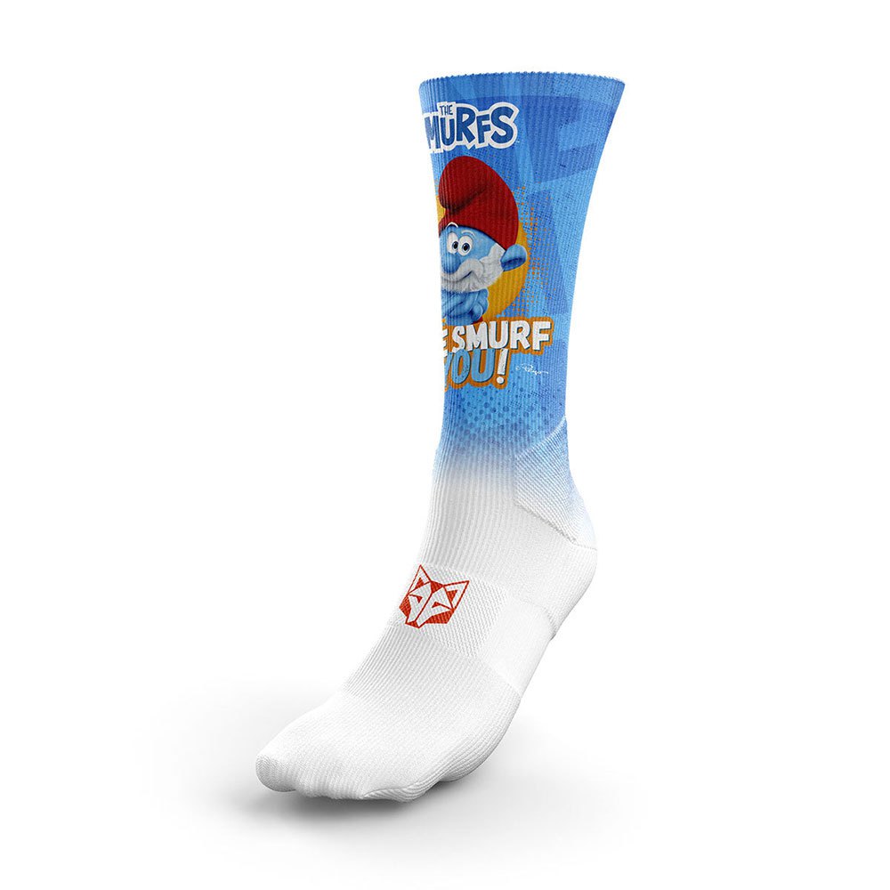 Otso We Smurf You! Long Socks Weiß,Blau EU 35-39 Mann von Otso