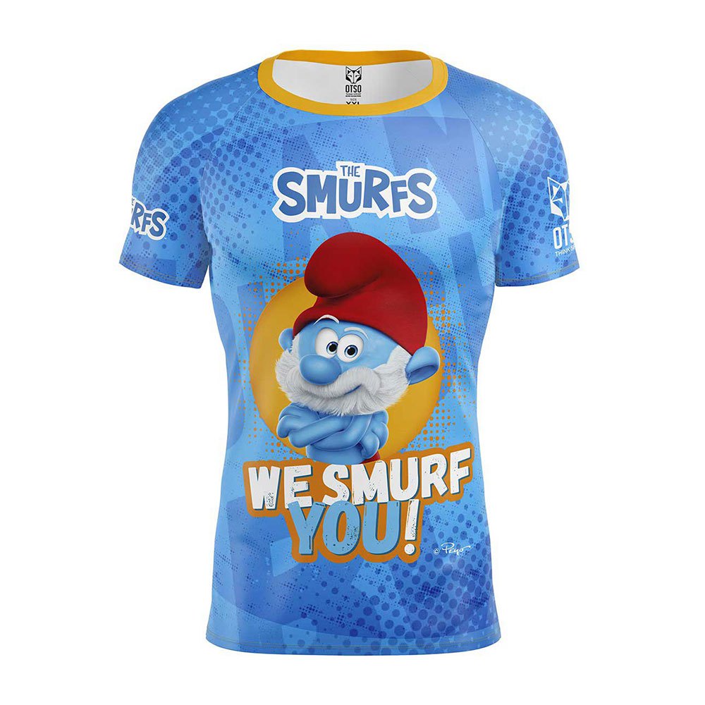 Otso We Smurf You! Short Sleeve T-shirt Blau M Mann von Otso