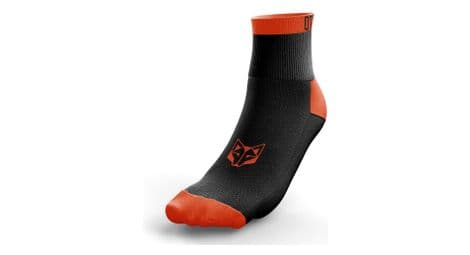 unisex otso low cut socken schwarz fluo orange von Otso