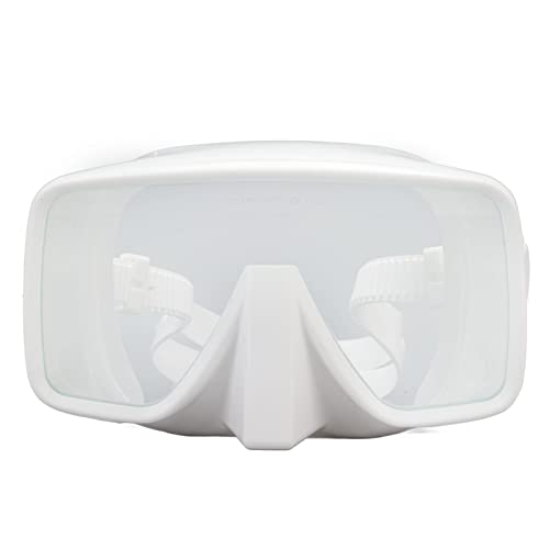 Otufan Schnorchel-Tauchmaske, Anti-Leckage-Tauchmaske, ultraklare Linse mit Weitsicht-Schutzbrille aus gehärtetem Glas, wasserdicht, beschlagfrei mit verstellbaren Schnallen zum von Otufan