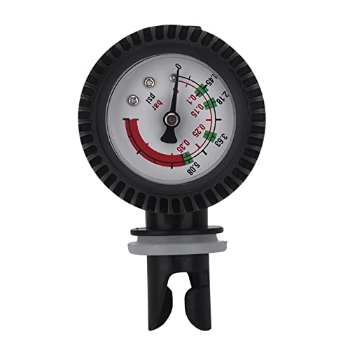 Oumefar Luftdruckmesser, Kajak-Barometer, Schlauchboot-Barometer, Nylon-Kajak-Barometer, Kajak-Zubehör für Schlauchboot-Manometer, Kajak von Oumefar