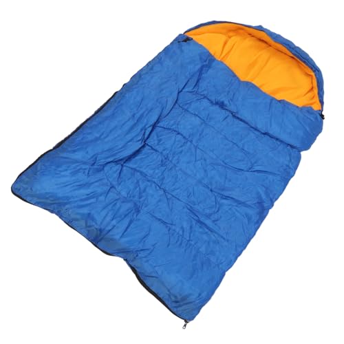 Oumefar Warmer Hundeschlafsack für den Außenbereich, Camping-Schlafsack für Hunde, Warmes Reißverschluss-Design aus Polyester-Baumwolle mit Guter Reißfestigkeit Zum Wandern von Oumefar