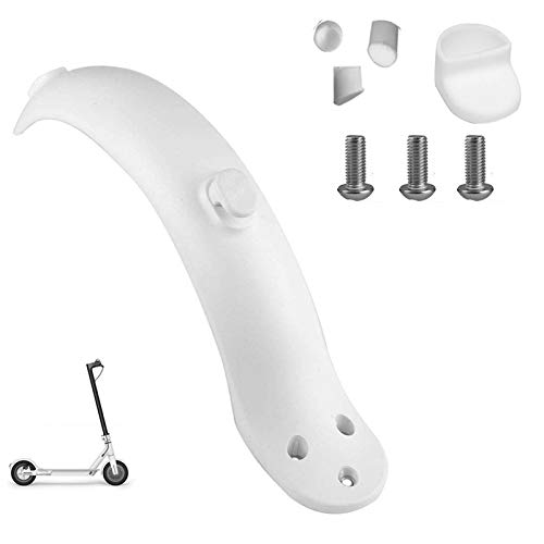 OurLeeme Hinterradschutzblech für XIAOMI M365, Hinterradschutzblech Durable Scooter Ersatzteil Zubehör für Xiaomi M365 Elektroroller (Weiß) von OurLeeme