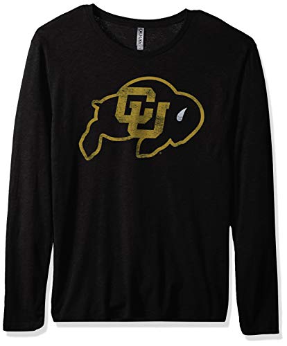 Ouray Sportswear NCAA Colorado Buffaloes Herren Tri-Blend Long Sleeve Tee Vintage Black XL von Ouray Sportswear