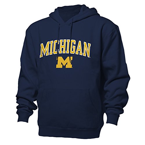 Ouray Sportswear NCAA Michigan Wolverines Benchmark Hood, Marineblau, XXL von Ouray Sportswear