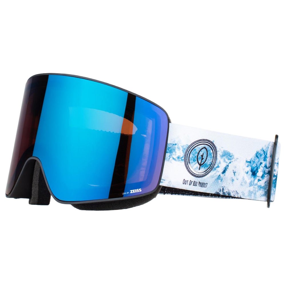 Out Of Bio Project Ski Goggles Weiß Blue MCI/CAT2 von Out Of