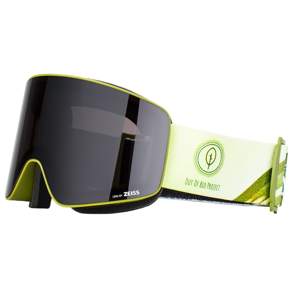 Out Of Bio Project Ski Goggles Grün Smoke/CAT3 von Out Of