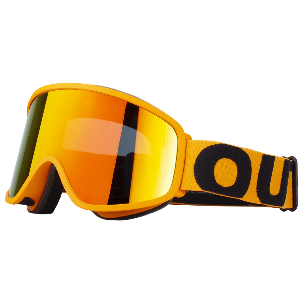 Out Of Flat Ski Goggles Orange Red MCI/CAT3 von Out Of
