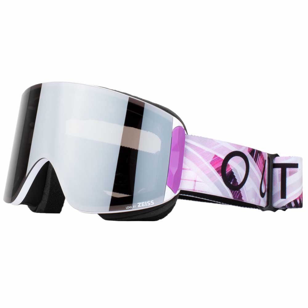 Out Of Katana Ski Goggles Rosa Silver/CAT2+Storm/CAT1 von Out Of