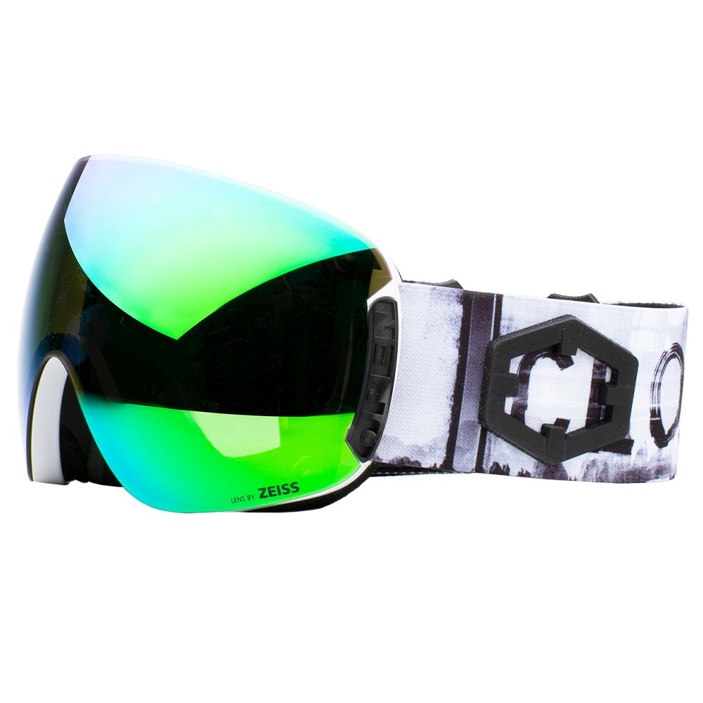 Out Of Open Ski Goggles Grau Green MCI/CAT2+Storm/CAT1 von Out Of