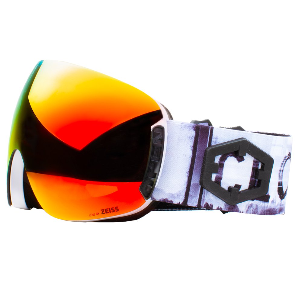 Out Of Open Ski Goggles Weiß Red MCI/CAT3+Storm/CAT1 von Out Of