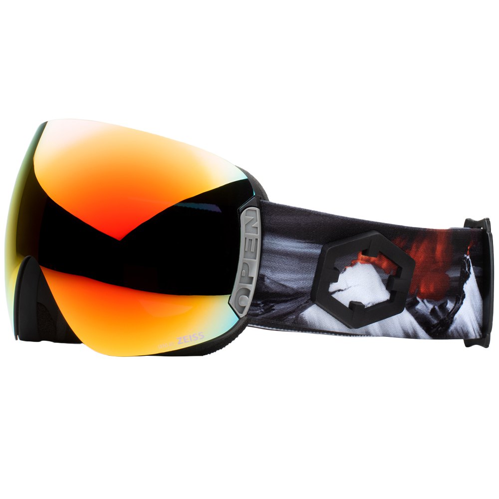 Out Of Open Ski Goggles Schwarz Red MCI/CAT3+Storm/CAT1 von Out Of