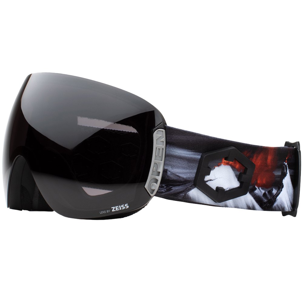 Out Of Open Ski Goggles Schwarz Smoke/CAT3+Storm/CAT1 von Out Of