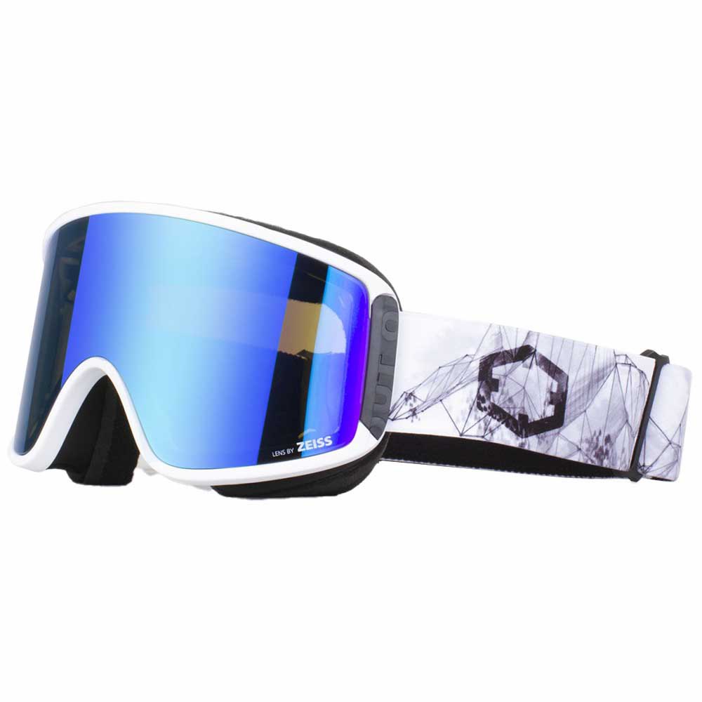 Out Of Shift Ski Goggles Weiß Blue MCI/CAT2+Storm/CAT1 von Out Of