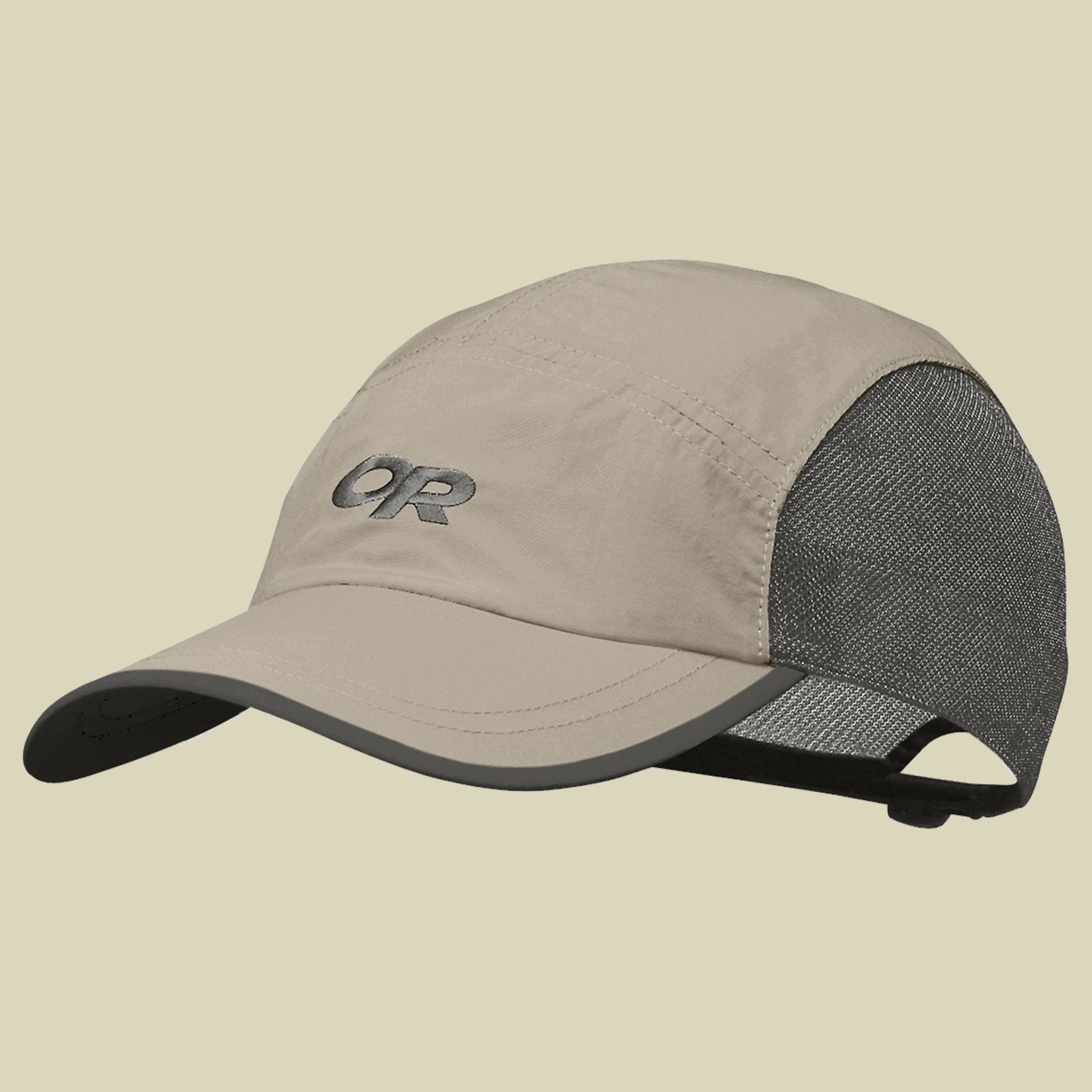 Swift Cap Größe one size Farbe khaki/dark grey von Outdoor Research