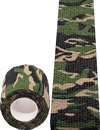 Outdoor Saxx® - Camouflage Tarn-Tape, Gewebe-Band Wasserfest mehrfach verwendbar, Kamera, Ausrüstung für Jäger, Angler, Fotografen, 4,5 m x 5 cm von Outdoor Saxx