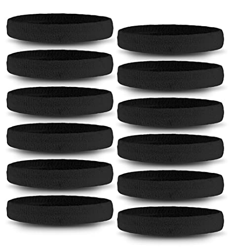 OutdoorEssentials 3er Set Sport Stirnband für Herren & Damen - 3X Haarband Herren - Sport Stirnband Damen - Schweißband für Stirn & Handgelenk - Haarband Schweißband zum Laufen von OutdoorEssentials