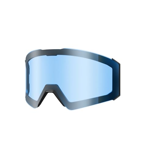 OutdoorMaster Falcon Kinder Ski Brillen Linse, austauschbare magnetische Linse, Anti-Nebel zylindrische Linse für Snowboard Brillen von OutdoorMaster