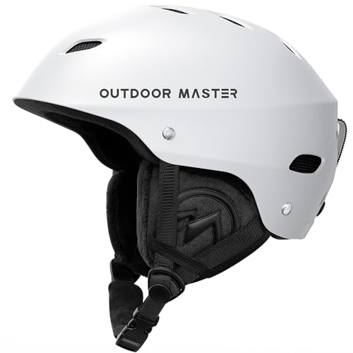 OutdoorMaster Kelvin Unisex Skihelm - Schneesporthelm für Skifahren/Snowboard mit Belüftungssystem, Schneehelm für Herren, Damen & Jugend von OutdoorMaster