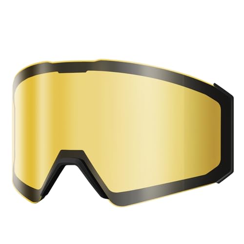 OutdoorMaster Skibrille Falcon Ersatzgläser, Magnetischer Gläsertausch, Anti-Beschlag, Weites Sichtfeld von OutdoorMaster