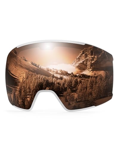 OutdoorMaster Skibrillen Vision Ersatzlinse Toric Magnetische Linse - über 20 Auswahlmöglichkeiten von OutdoorMaster