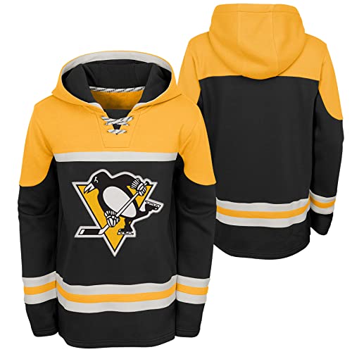 OuterStuff 18. Geburtstag - Youth Hockey Hoodie NHL Pittsburgh Penguins, XL - 164 cm von Outerstuff