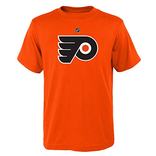 OuterStuff NHL Kinder T-Shirt Philadelphia Flyers Youth Primary Logo Eishockey (XL (18/20)) von Outerstuff