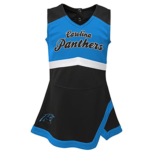 Outerstuff NFL Mädchen Cheerleader Kleid - Carolina Panthers US4 von Outerstuff