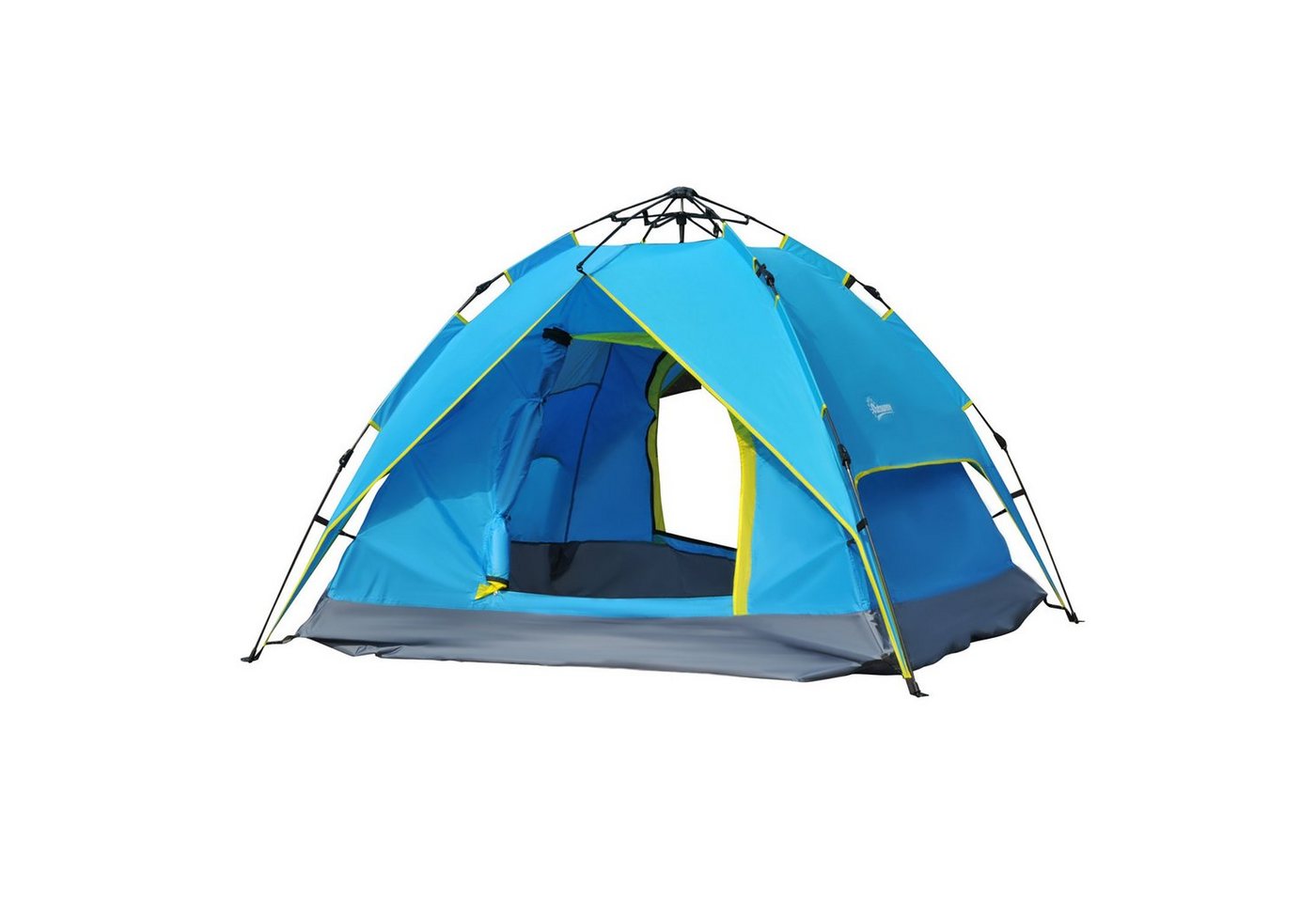 Outsunny Faltzelt Campingzelt für 3-4 Personen von Outsunny
