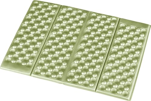 Outtec Faltbare Sitzkissen Outdoor, EVA-Schaum, 38x28x1cm, Sitzpolster Outdoor, Thermo Sitzkissen Faltbar, Sitzunterlage Outdoor Sitzkissen Faltbar, Sitzmatte Outdoor, Sitzkissen Wandern Zubehör, Grün von Outtec