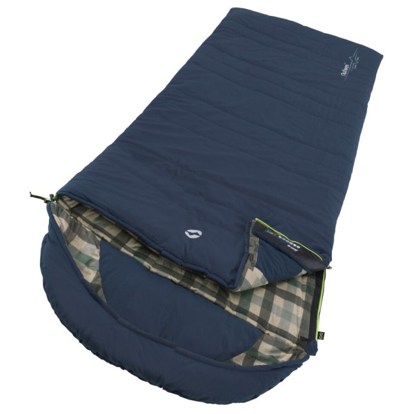 Outwell - Camper Lux - Kunstfaserschlafsack Gr 235 x 90 cm blau von Outwell