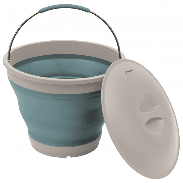 Outwell - Collaps Bucket With Lid - Falteimer Gr 7,5 l grau von Outwell