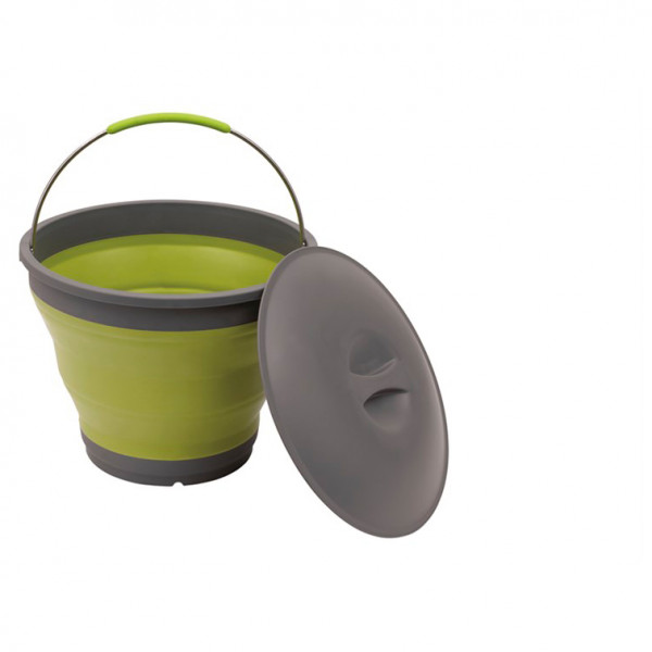Outwell - Collaps Bucket with Lid - Wasserträger Gr One Size grau von Outwell
