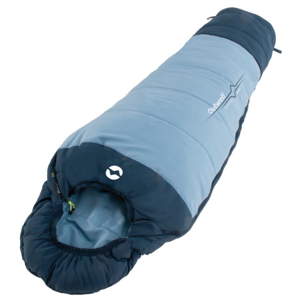 Outwell - Convertible Junior - Kinderschlafsack Gr 140 x 63 cm / 170 x 63 cm beige;blau von Outwell