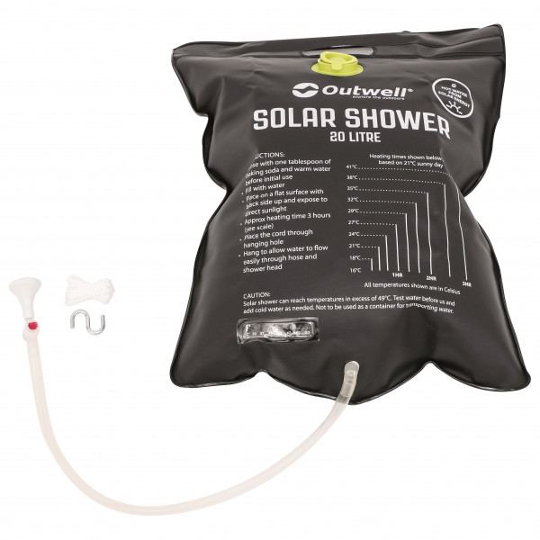 Outwell - Solar Shower - Campingdusche Gr 20 l schwarz von Outwell