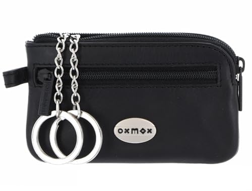 Oxmox Leather - Schlüsseletui 11.5 cm Black von Oxmox