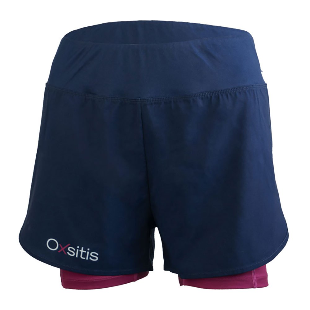 Oxsitis 2 En 1 Shorts Blau M Frau von Oxsitis