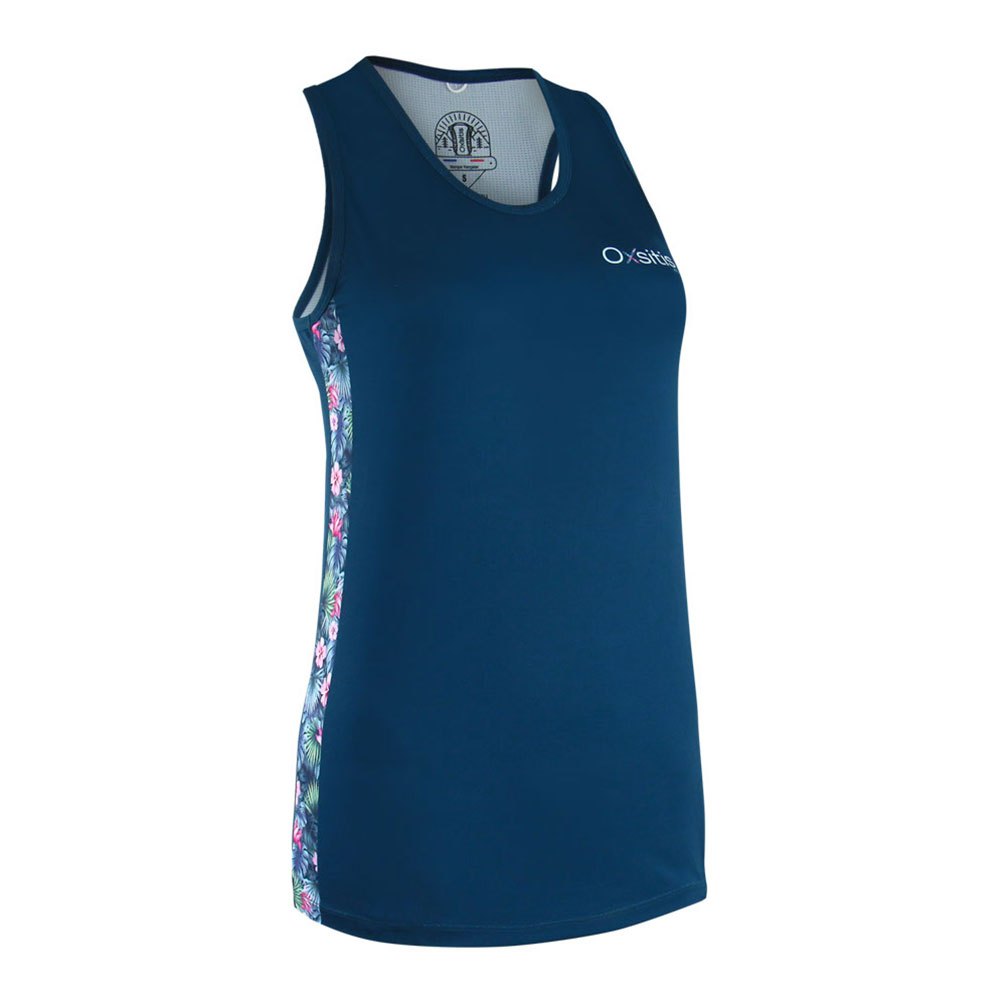 Oxsitis Technique 140.6 Sleeveless T-shirt Blau L Frau von Oxsitis