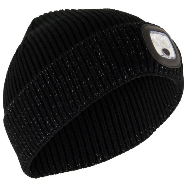 P.A.C. - Lumo Reflective Led Beanie - Mütze Gr One Size schwarz von P.A.C.