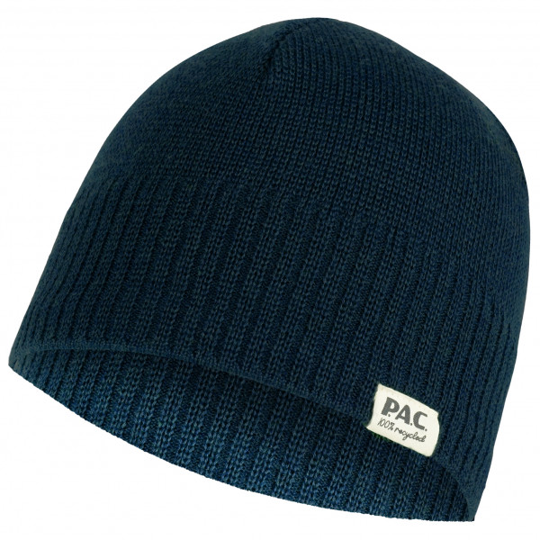 P.A.C. - Nature Cuso 100% Recycled Beanie - Mütze Gr One Size blau von P.A.C.