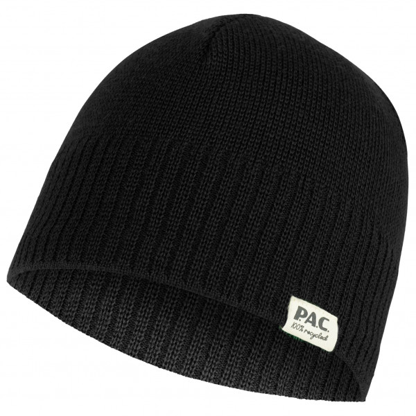P.A.C. - Nature Cuso 100% Recycled Beanie - Mütze Gr One Size schwarz von P.A.C.