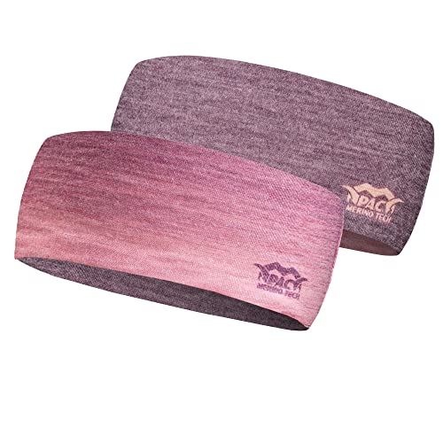 P.A.C. PAC Recycled Merino Tech Headband, One Size, purplefade von P.A.C.