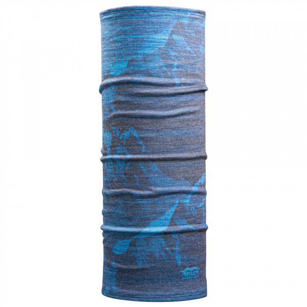 P.A.C. - Recycled Merino Tech - Schlauchschal Gr One Size blau von P.A.C.