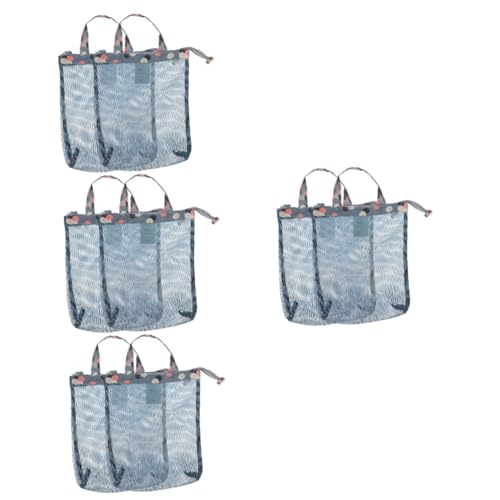 PACKOVE 8 STK Aufbewahrungsbeutel waschen große Kosmetiktaschen Mesh-Strandtasche Reisetaschen aufbewahrungssack Make-up-Organizer-Tasche Seesäcke für unterwegs Mesh-Duschtaschen Badeanzug von PACKOVE