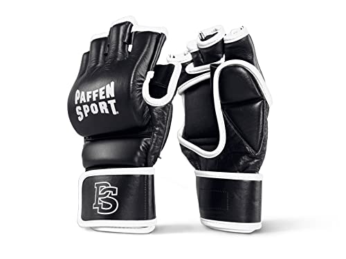 Paffen Sport «Contact Grappling» MMA-Handschuhe – schwarz/weiß; GR.: M/L von PAFFEN SPORT
