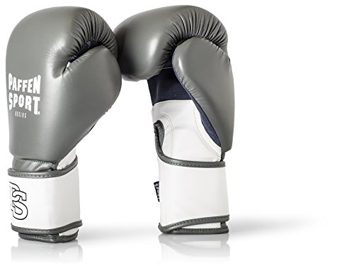 Paffen Sport «FIT» Boxhandschuhe für das Training; grau/weiß; 12UZ von PAFFEN SPORT