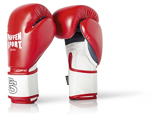 Paffen Sport «FIT» Boxhandschuhe für das Training; rot/weiß; 10UZ von PAFFEN SPORT