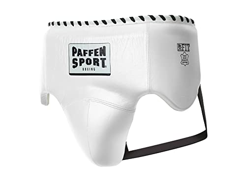 Paffen Sport «PRO Mexican» Wettkampf- und Sparrings-Tiefschutz – weiß – Gr. L/XL von PAFFEN SPORT