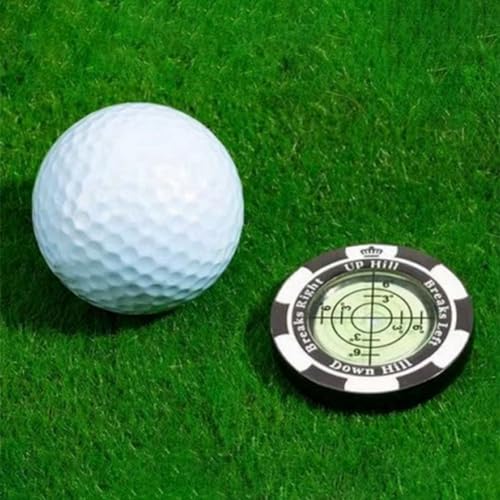 PAMENET Golf Green Reader Trainingshilfe Golfballmarker Golfzubehör Geschenk Golf Putting Reader 1 Stück von PAMENET