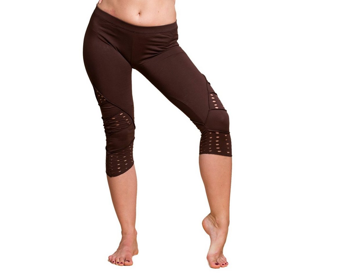 PANASIAM Leggings Goa Leggings ‘Akali‘ Capri Leggins aus 100% Baumwolle 3/4 Leggings Yogaleggings Sporthose Sportleggings von PANASIAM